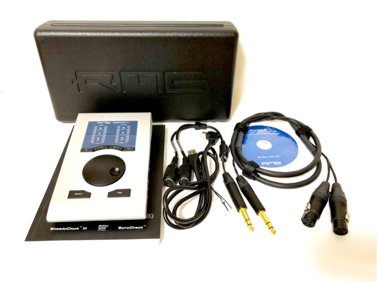 美品】RME Babyface pro fs【元箱/付属品完備/ほぼ未使用】 RME Babyface