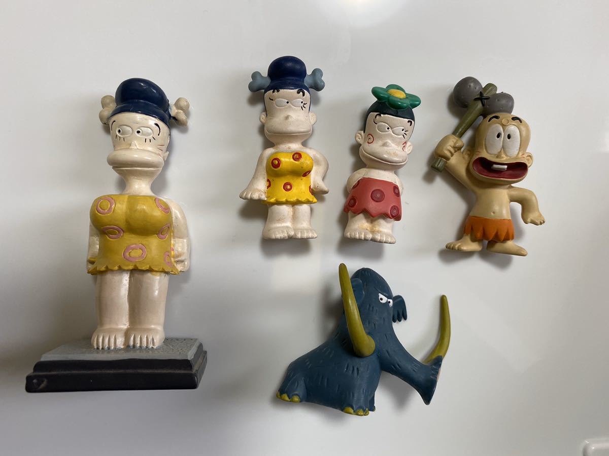 トイパテント製 はじめ人間ギャートルズ ソフビ フィギュア セット