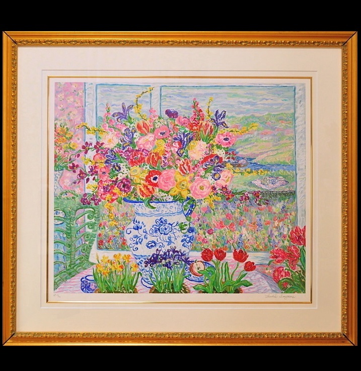 レスリー・セイヤー シルクスクリーン サイン入り 真作】【WISH