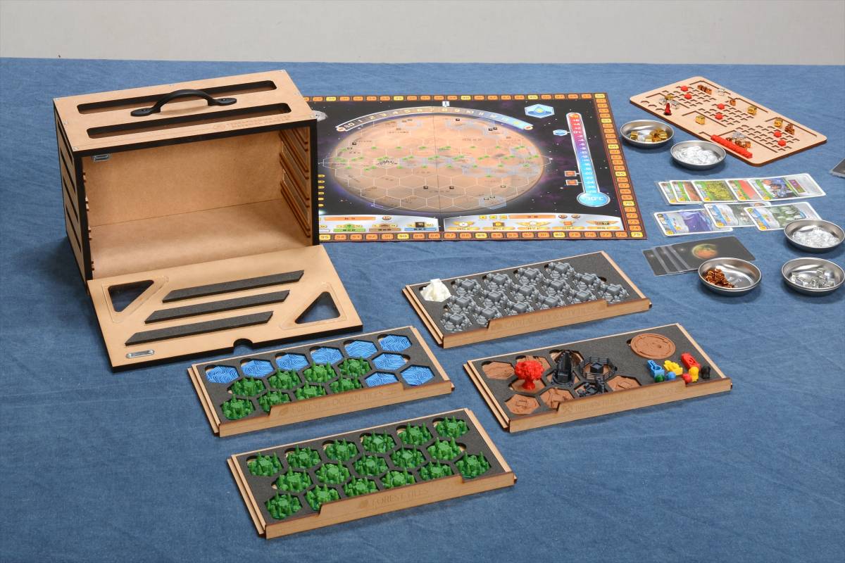 未開封 日本語版 テラフォーミング・マーズ 3D地形ボックス ボード