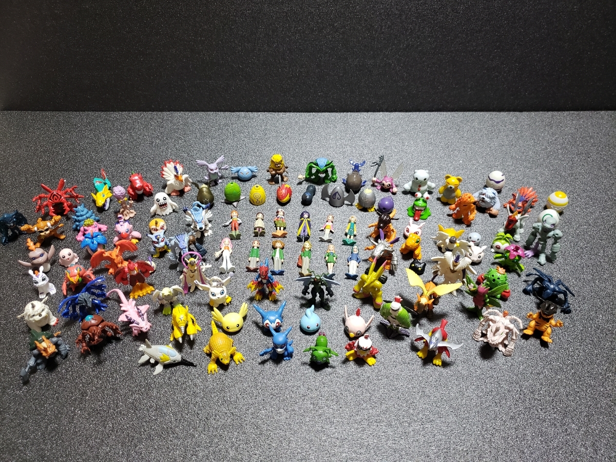 当時物 デジモンアドベンチャー ワンダーカプセル フィギュア 22個