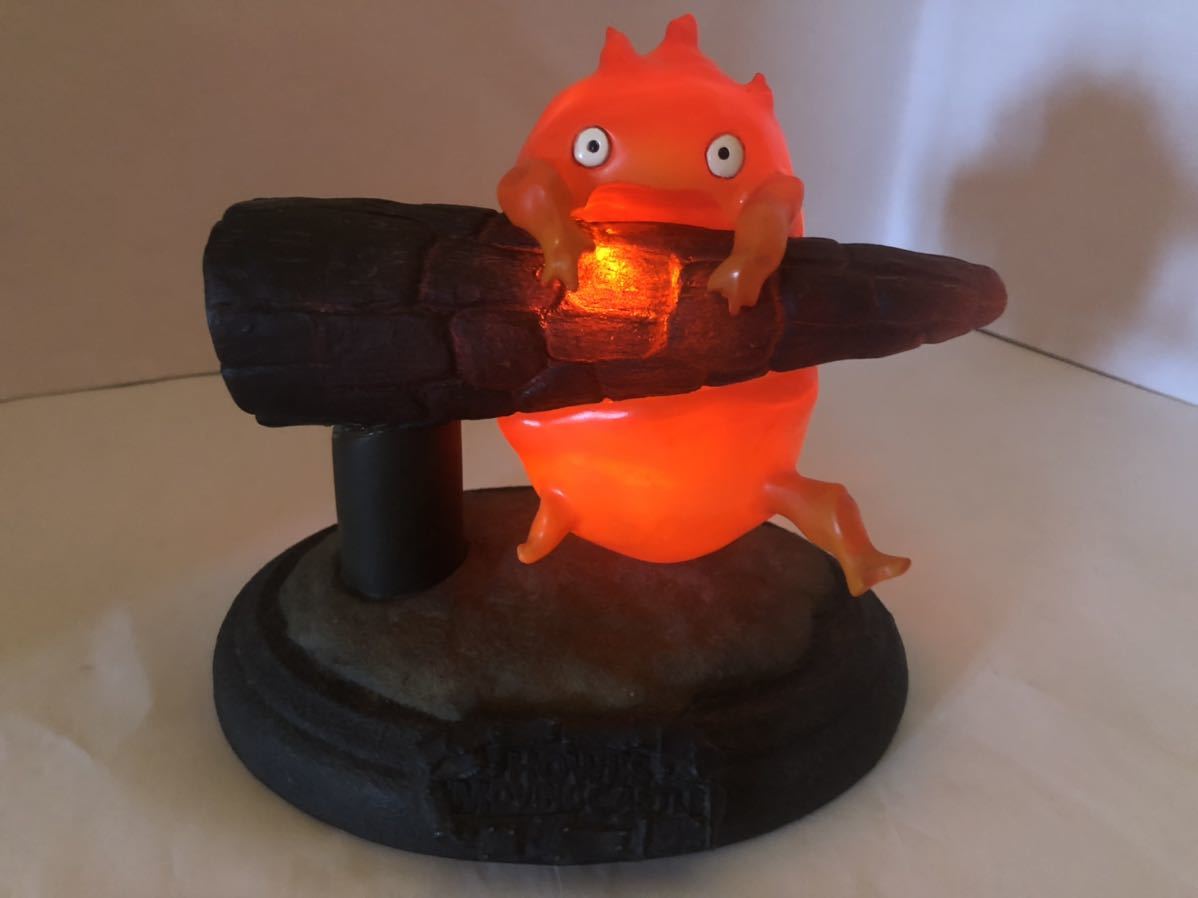 スタジオジブリ ハウルの動く城 カルシファーライトスタンド メラメラ