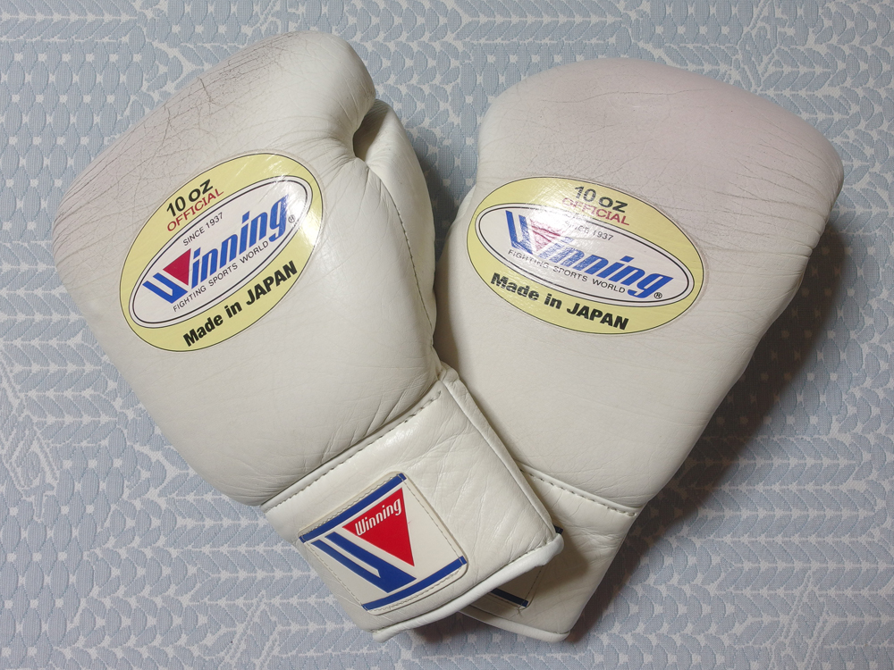 Winning ボクシンググローブ MS-300 ホワイト ウイニング(WINNING