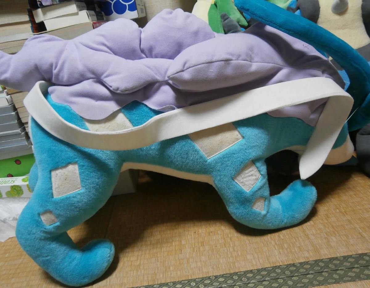 超希少 当時物 スイクン ぬいぐるみ 完全未開封 トミー TOMY 超希少