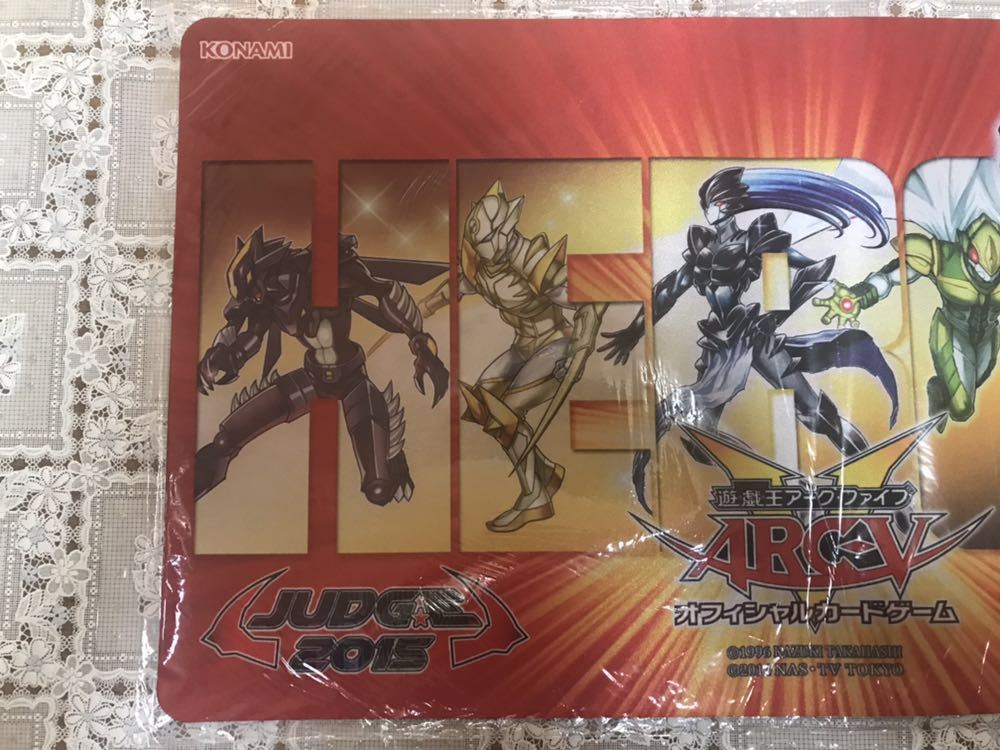 遊戯王の日 HERO 公式プレイマット 未開封 遊戯王の日 HERO 公式プレイ