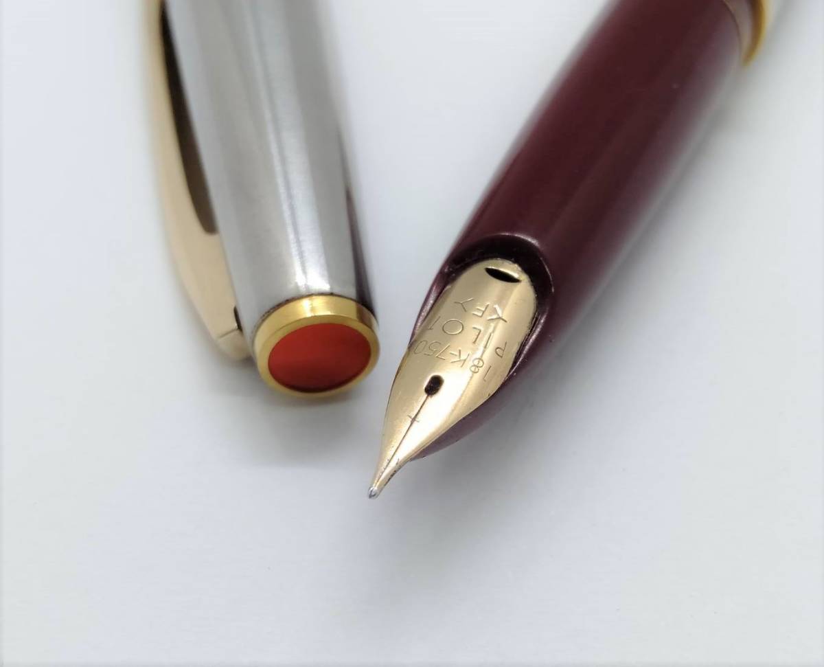 パイロット万年筆レディー 18K 750 F細字 入手困難！パイロット レディ