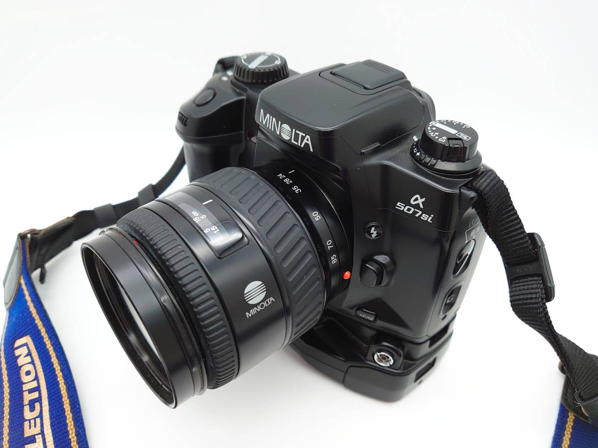 MINOLTA α 507si フィルム一眼レフカメラ レンズ2本セット MINOLTA α