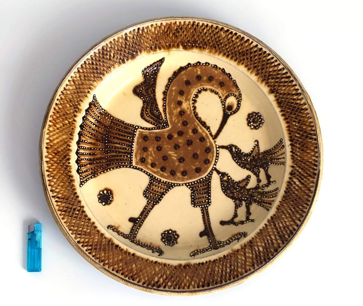 船木研児・作 飴釉大皿 船木研児・作 飴釉大皿 2025年最新】船木研児の