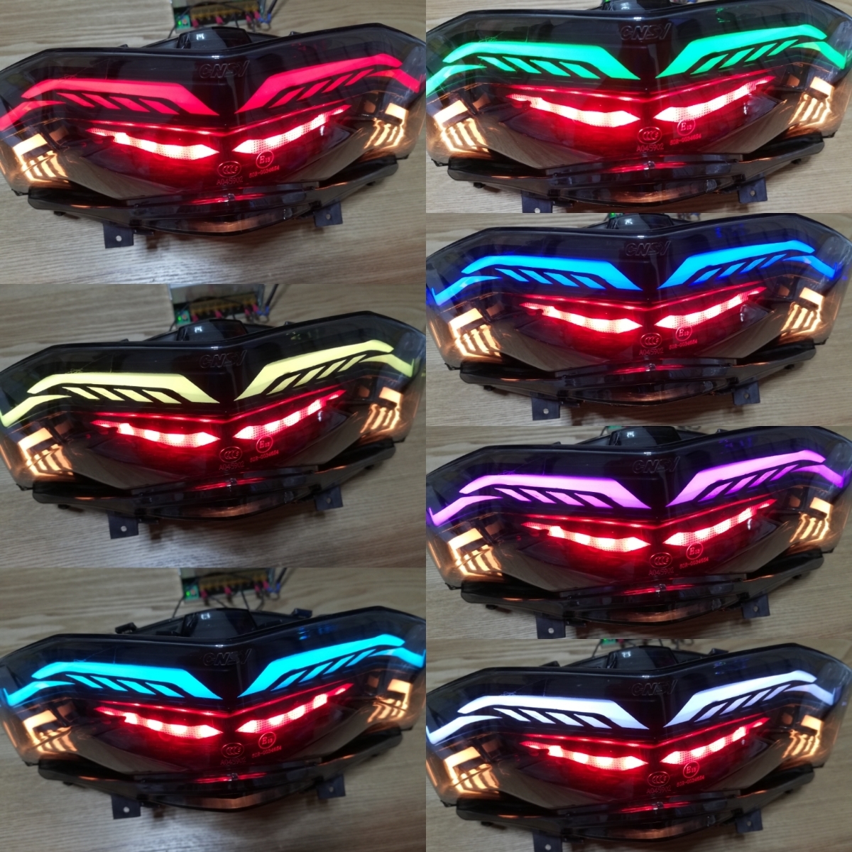 色変更可】シグナス 3型 LED ファイバー テール CNSY シグナスx 3型