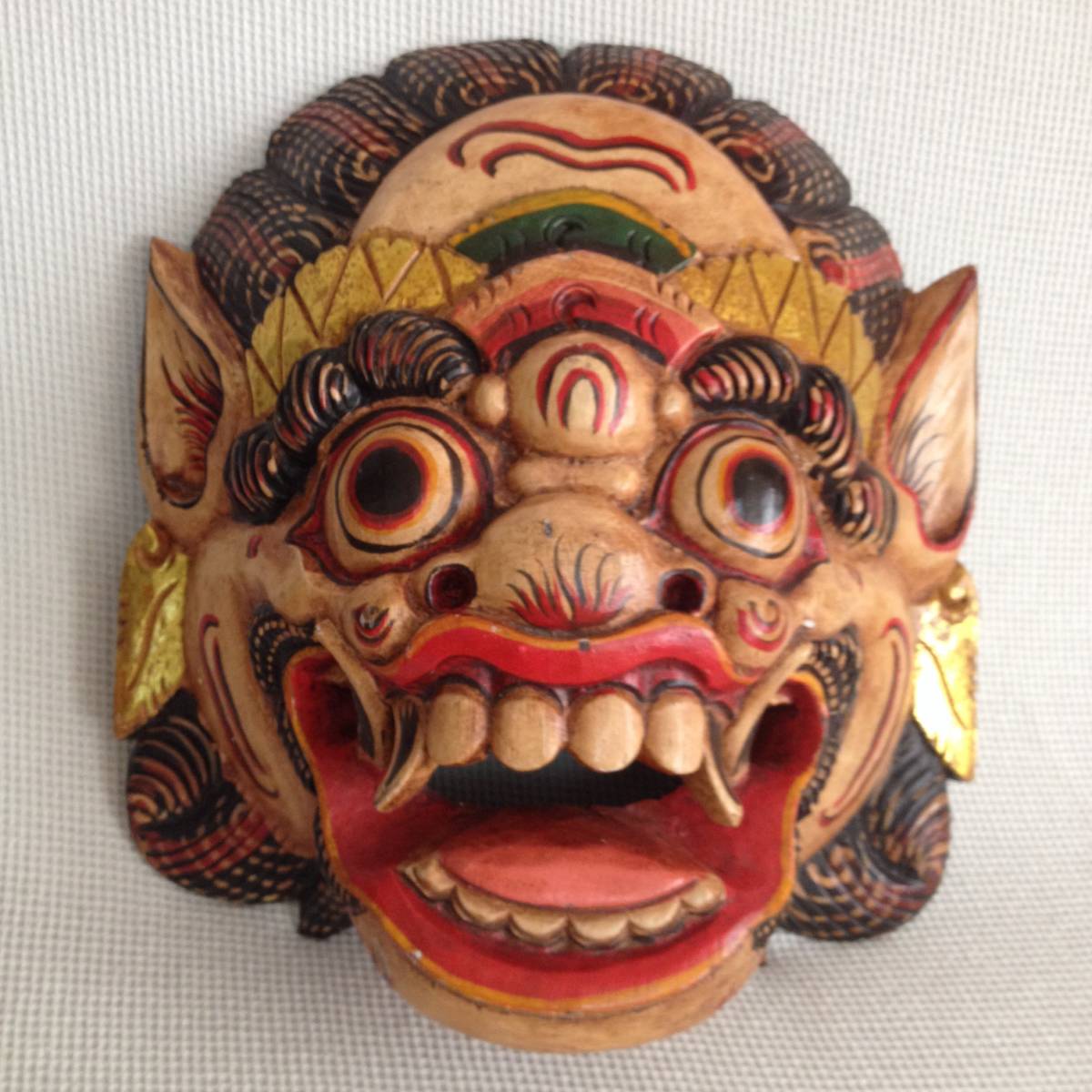 フィリピンのお面 壁掛け 魔除け インテリア アジアン