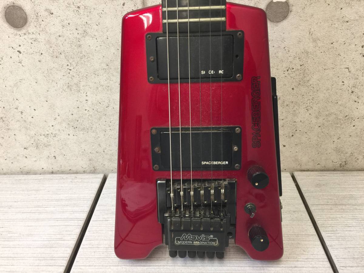 SPACEBERGER(スペースバーガー）ヘッドレスギター ⑤ SPACEBERGER