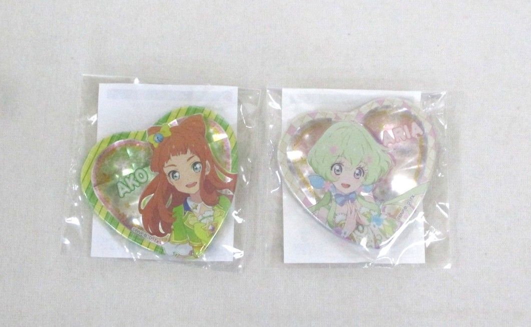 アイカツスターズ ハート缶バッジ 双葉アリア アイカツスターズ 双葉