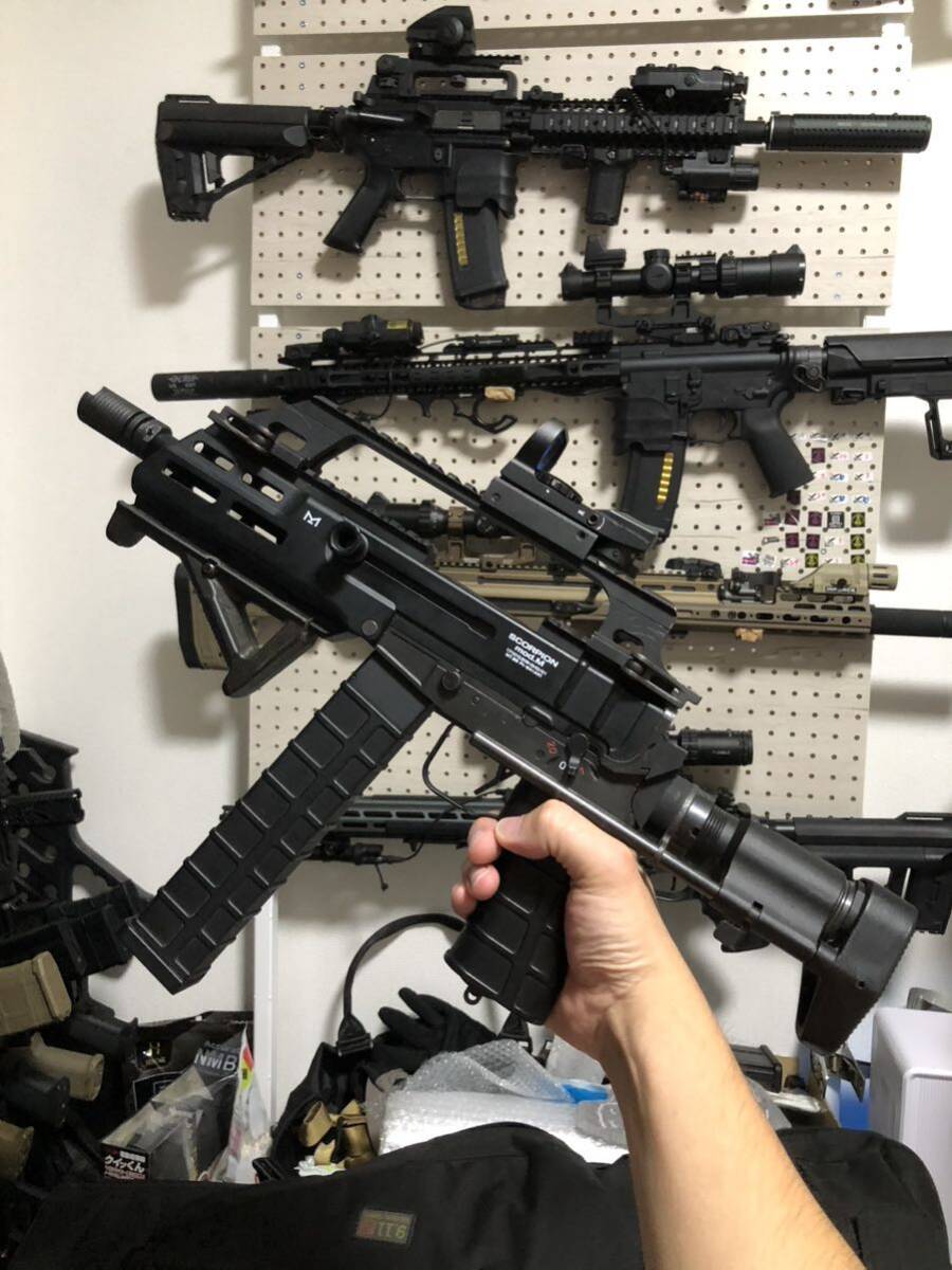 東京マルイ スコーピオンmod.m カスタム リポ化済