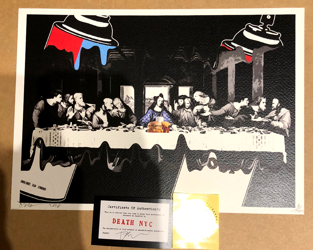 burton 希少！本物！2018年 世界限定100枚 DEATH NYC マイケル