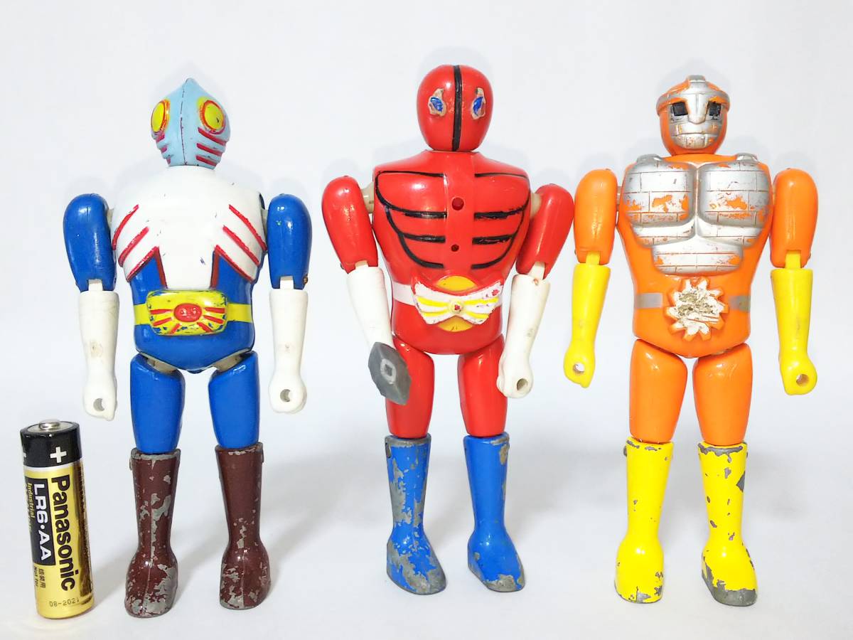 レア 超神ビビューン 超神ズシーン ミニソフビ タカトク 当時物 レア