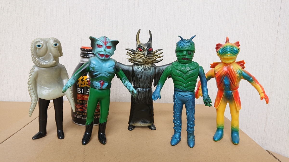 ポピー 超人バロム1 ドルゲ オンライン ソフビ 2体セット ポピー 超人