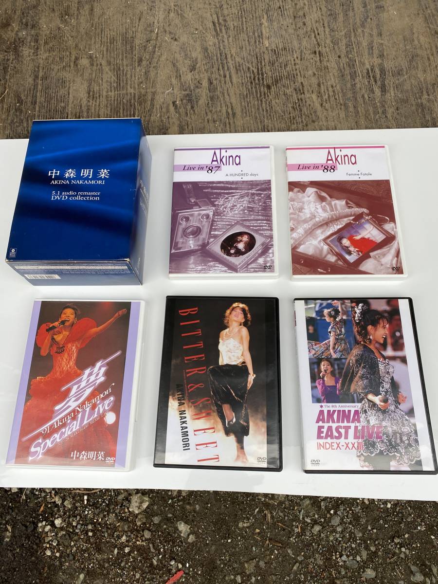 中森明菜 5.1 オーディオ・リマスター DVDコレクション 工場