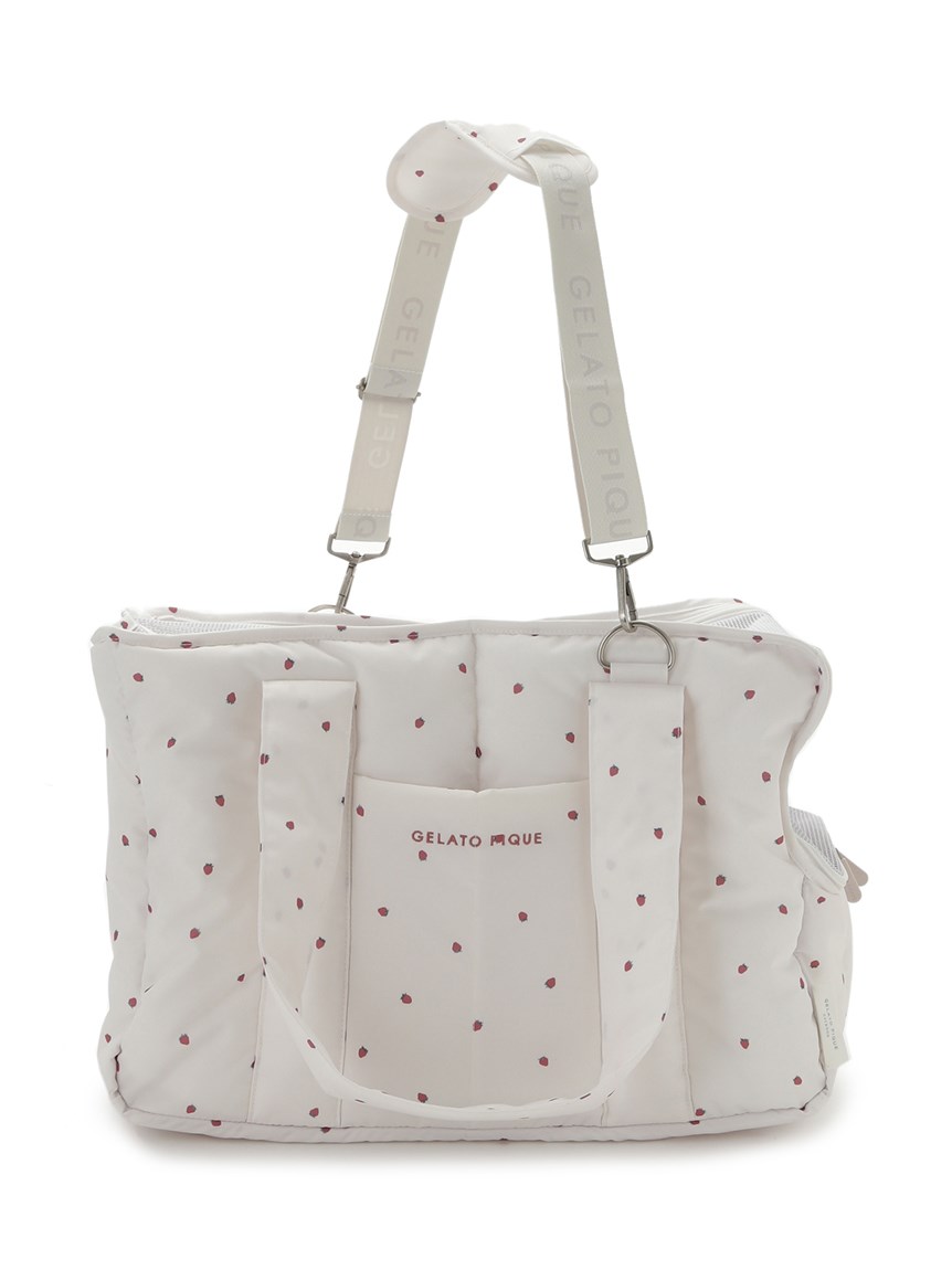 CAT&DOG】ジェラートピケ キルティングキャリーバック 【公式通販】