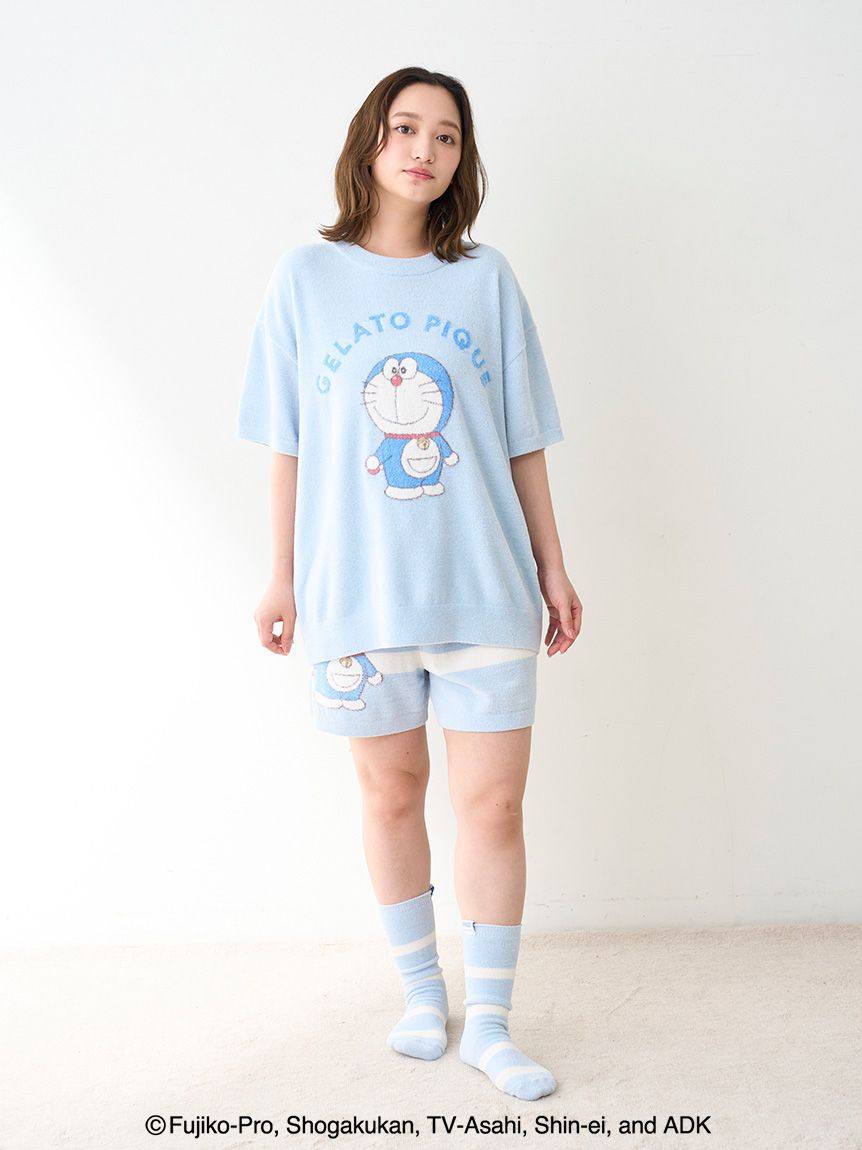 ドラえもん】【レディース】ジャガードプルオーバー&ショートパンツ