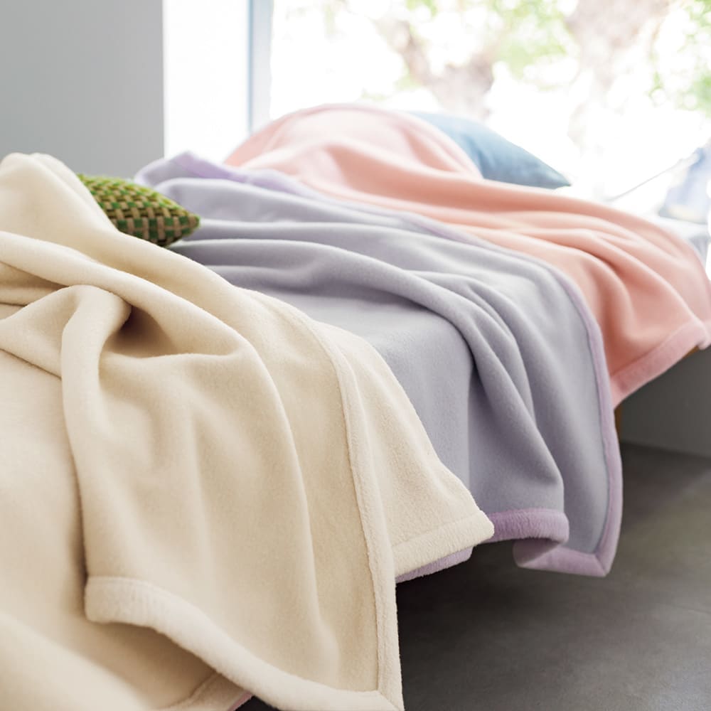 UTO カシミヤ100%ブランケットオフホワイト