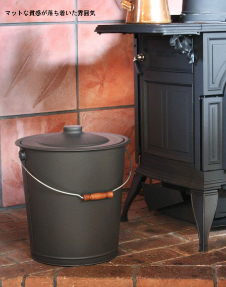 園芸ネット本店｜アラスメタル社製灰取りバケツ大(アッシュコンテナ