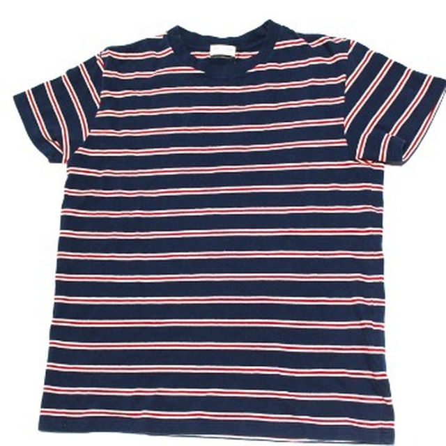 新品SAINT LAURENT PARIS コレクション サンローラン パリ ボーダーTシャツ