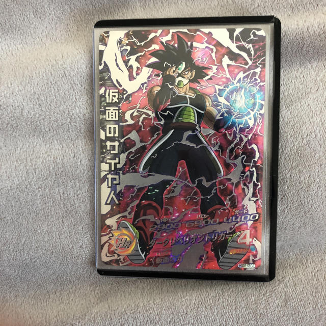 傷あり銀箔仮面のサイヤ人 スーパードラゴンボールヒーローズ 仮面の