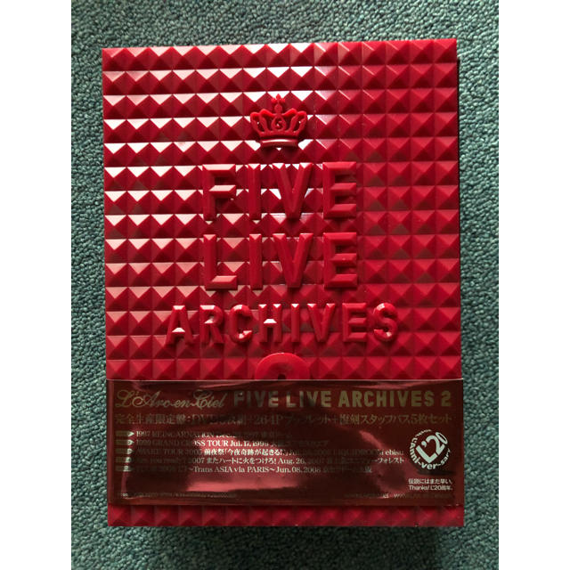 ラルクアンシエル□FIVE LIVE ARCHIVES 2