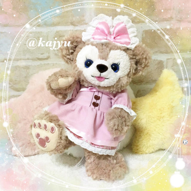 香港ディズニー シェリーメイ SS ぬいぐるみ バレンタイン リメイク