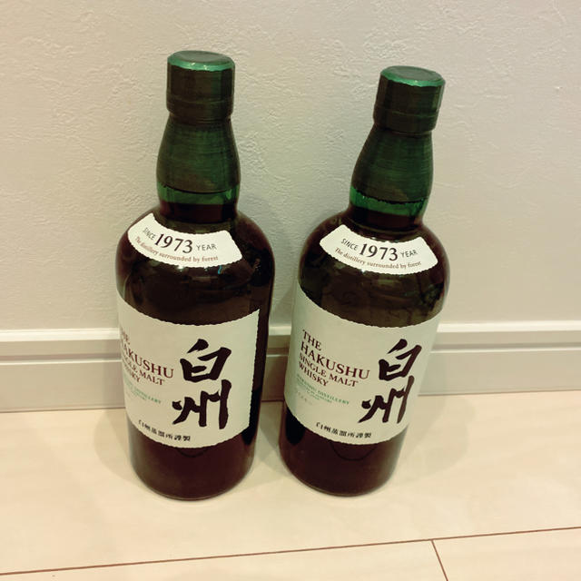 サントリー 白州700ml 2本セット 新品未開封 箱なし