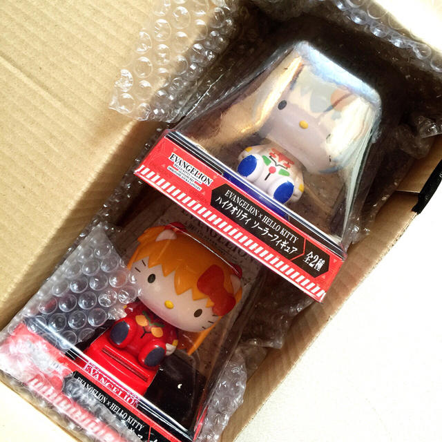 新品！エヴァ×キティ ソーラーフィギュアの通販 by a.i's shop