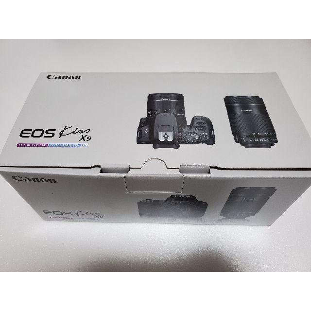 Canon EOS Kiss X9 ダブルズームキット ブラック