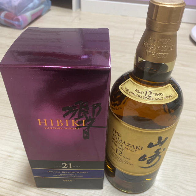 早い者勝ち勝ち！箱つき！山崎12年1本 響21年×1