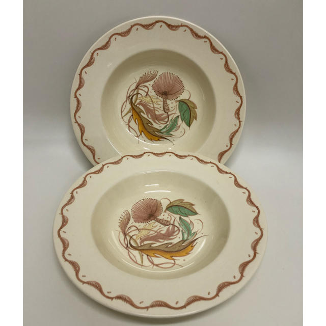 スージークーパー Susie Cooper スーププレート 2枚