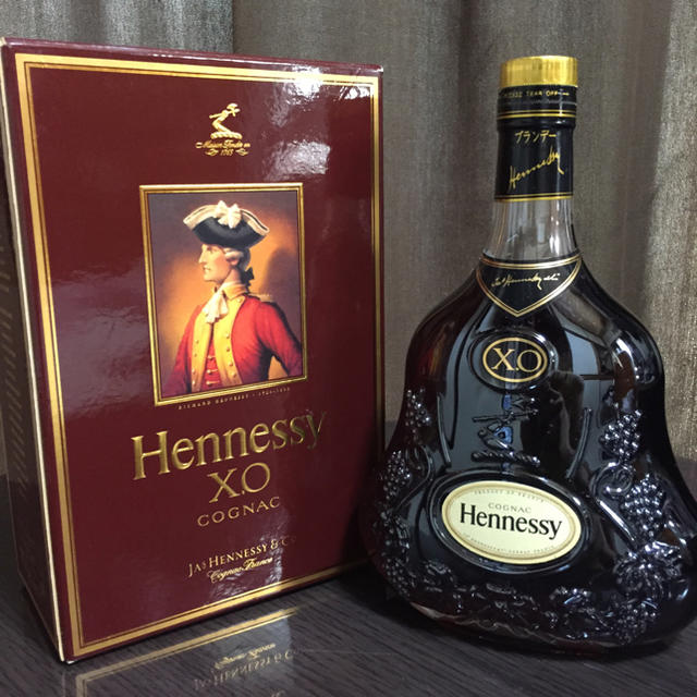 Haruka yuki】Hennessy XO 2本セット 金キャップ Haruka yuki
