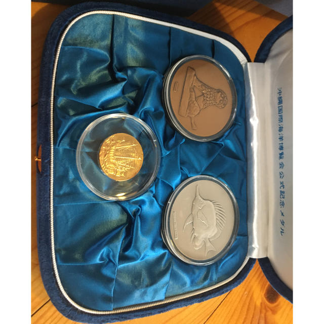 純銀沖縄国際海洋博覧会公式記念メダルEXPO75