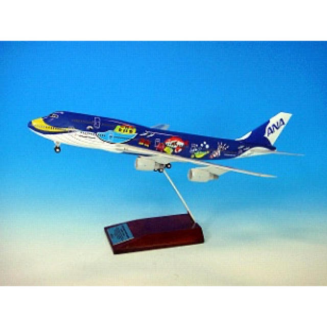 ANA全日空747-400D マリンジャンボ（ギアなし）JA8963 1/200 ANA全日空