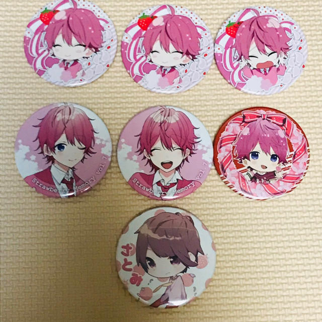 さとみくん缶バッチ同柄まとめ売り すとぷり 缶バッジ さとみくん まとめ
