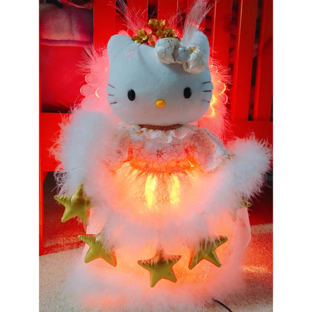 ハローキティ KTライトドールFVテンシ ファイバードール KTライト