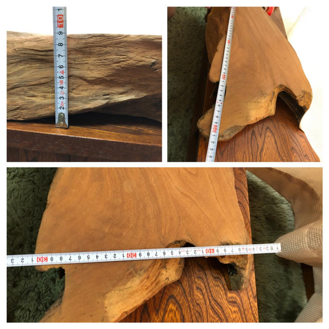 天然木 切り株 敷板 飾り台 花台 床の間飾りの通販 by R shop｜ラクマ