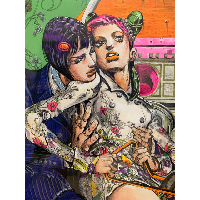 ジョジョ展 複製原画 ブチャラティ グッチ ジョジョの奇妙な冒険