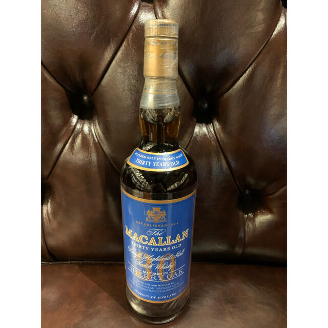 マッカラン ブルーラベル 30年 空ボトル木箱 【幻の超希少品】ザ