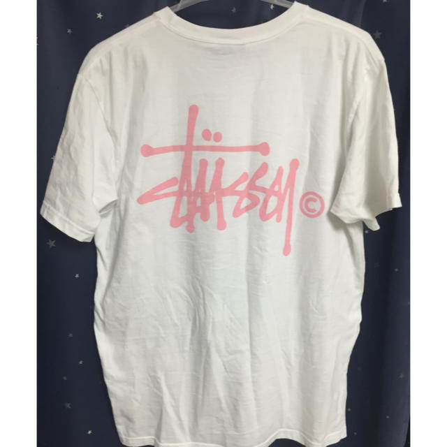STUSSY - STUSSY ピンクロゴTの通販 by kiks's shop｜ステューシーなら