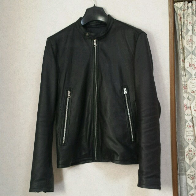 RAGEBLUE ラムレザーシングルライダース