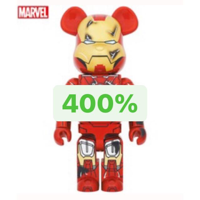 Bearbrick x Marvel Iron Man 3 (Iron Man Mark VII Damage Ver.) 400