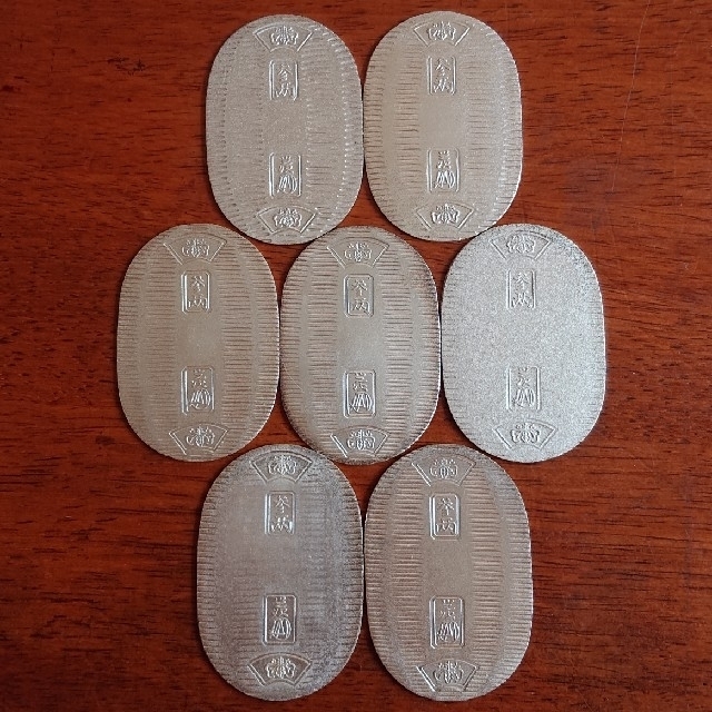 純銀 佐川小判 20グラム×8枚 計160グラム 純銀 佐川小判 20グラム