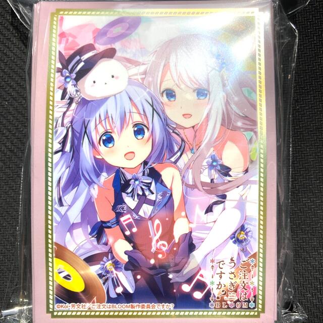 ごちうさチノスリーブセット ごちうさ リゼ カードスリーブ ご注文は