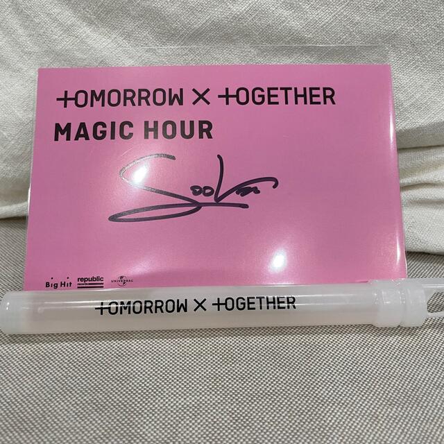 TXT USサイン入りアルバム スビン TXT USサイン入りアルバム スビン