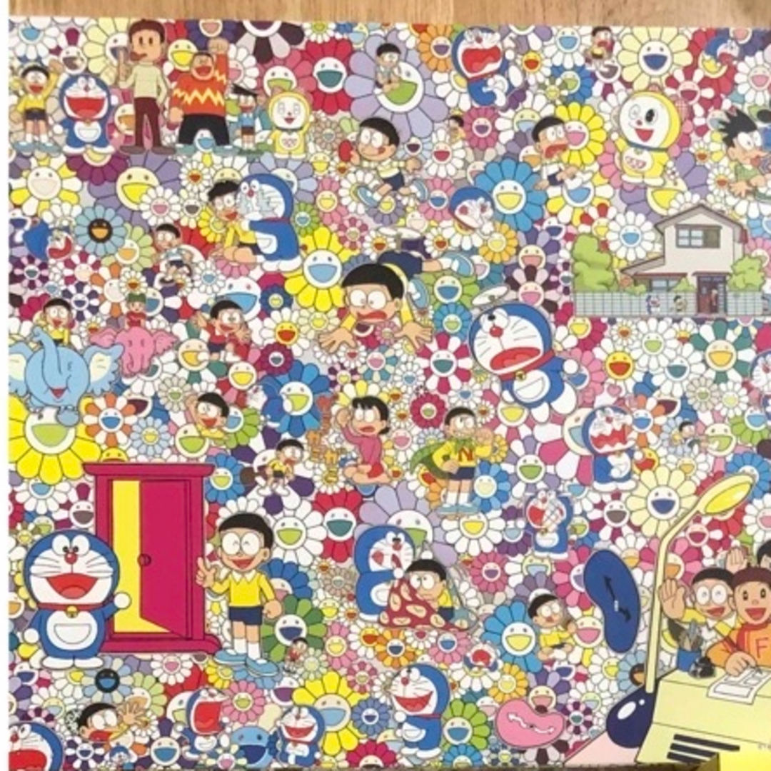 ドラえもん - ドラえもん展 村上隆コラボ品 パズル 知 9月18日(土)よりWEB