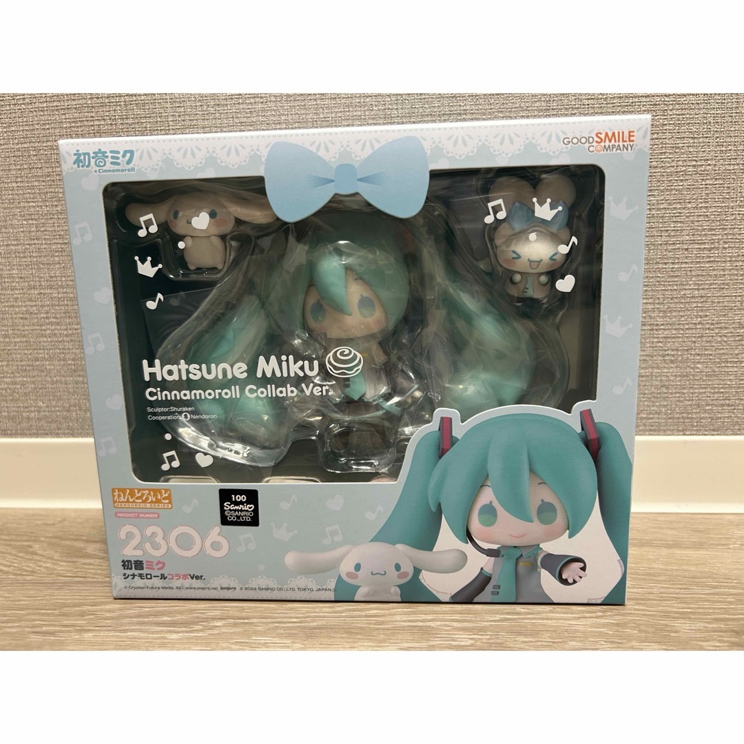 特典付き ねんどろいど 初音ミク シナモンロール コラボVer. 初音ミク
